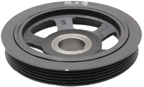 JAPANPARTS PU-K10 Riemenscheibe Kurbelwelle 156mm Kurbelwellenriemenscheibe Kompatibel mit HYUNDAI i10 PA 231242A001 231242A000