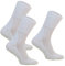 3 Paar Diabetiker Socken ohne Gummibund MEDIC DEO COTTON. Extra Weit Baumwolle Medizin Socken Herren und Damen (41-43, 3 Paar: Weiß)