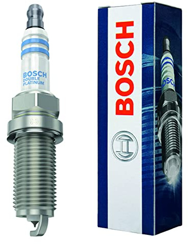 Bosch Double Platinum Spark Plug 0242230584, 1 Spark Plug | For a Reliable Gasoline Engine Start and Long Service Life - with Robust Design