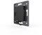LIVOLO Glas Touch Lichtschalter Funkschalter Steckdosen Wechselschalter uvm in schwarz (Modul: Netzwerkdose VL-C7-1C-12)