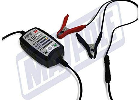 1.5A 6-12V AUTOMATIC ELECTRONIC MAINTENANCE SMART BATTERY CHARGER MAYPOLE MP7403