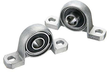 KP000 Kugellager mit 10 mm Durchmesser, 2 Stück