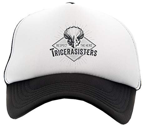 Hopestly Respect The Herd Tricerasisters Kappe Baseball Unisex Kinder des Jungen Mädchens Einstellbar Cap Unisex Boy's Girl's