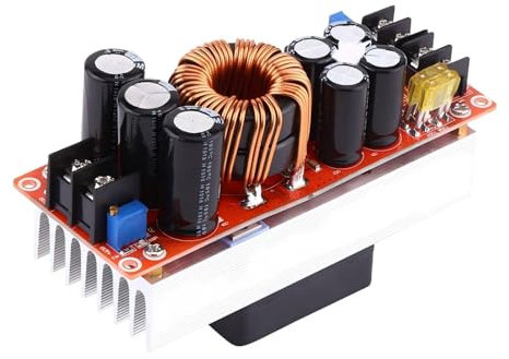 VIFERR DC-DC Boost Converter Modul 1500W 30A DC DC Wandler Step-up Netzteil Modul Spannungs Aufwärtswandler Modul Boost Stromversorgungsmodul In 10-60V Out 12-90V