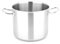 METRO Professional Olla para sopa, acero inoxidable, Ø 36 cm, 36 L, altura: 36.5 cm, inducción
