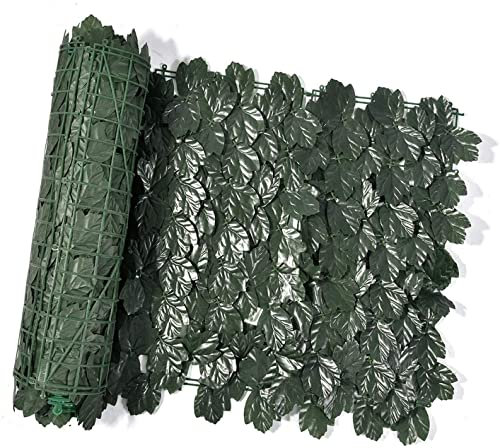 Künstliche Efeu Hecke Sichtschutz Für Erde Wand Bildschirm Garten Hof Outdoor Hochzeit Dekoration Sichtschutzzaun HXJDP220826(Size:200x600cm)