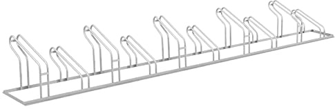 Alberts 694814 Fahrradständer City | feuerverzinkt | 3500 x 489 x 412 mm | Bügel-Ø 16 mm | Anzahl Einstellplätze 10