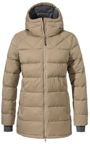 Schöffel Damen Insulated Boston L Winter Parka, Nutmeg, 52