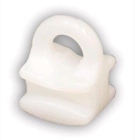 Ganci per tenda a papero,ganci in nylon (100)