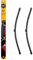 SWF Connect Wischer – K03 – Kit Aus in Deutschland Hergestellten Flachbalkenwischern Für Optimale Wischleistung 600mm/600mm – Vorne – 2er-Set, Black