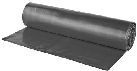 6x LDPE Abfallsack 120 Liter - schwarz | Müllbeutel, Abfallbeutel, Müllsäcke, Mülltüten | 6 Rollen a 25 Stück/Rolle