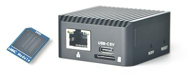 NanoPi Zero2 Mini Fast GbE Computer Router, 1GB/2GB LPDDR4X RAM Mali-450 GPU, 4K H265/H264 Decoder, Gigabit Ethernet Port, IoT Smart Gateway Device (1GB LPDDR4 RAM, 32GB eMMC, None M.2 WiFi Module)