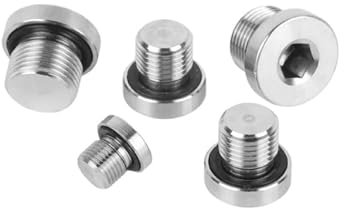 1pc Metric Male Thread 304 Stainless Steel Hex Socket ED Sealing Ring Flange Inner Hexagon Bolt Oil Water Pipe Fitting RUAJOGYNVM(M48x2)