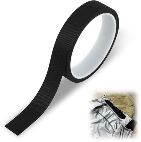 Tikplus Nahtband zum Aufbügeln, Patch-Reparaturband 20mm Breit, Zelt Klebeband Wasserdicht, Nahtdichtband Stoff, Dichtband Selbstklebend für Fabric Neoprenanzüge Repair, Seal (20mm*5m)