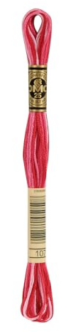 DMC 6-Strand Embroidery Cotton 8.7yd-Variegated Carnation