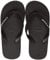 Cressi Beach Flip Flops, Ciabatte Infradito per Spiaggia e Piscina Unisex-Adulto, Nero, 43/44 EU