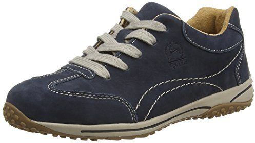 Gabor Damen Comfort Basic Derbys, Blau (Dark Blue Nubuck), 39 EU (6 UK)