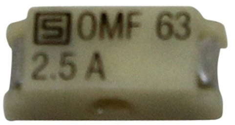 2X 3402.0014.11 Sicherung: Schmelz schnell 3A 63VAC 63VDC SMD 7,4x3,1x2,6mm SCHU