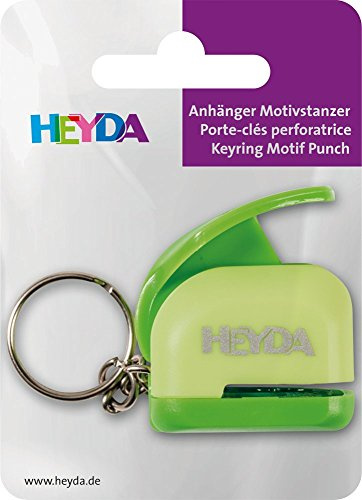 Heyda 203687684 Motivstanzer Mini Motivgröße: circa 1 cm, Motiv: Klee
