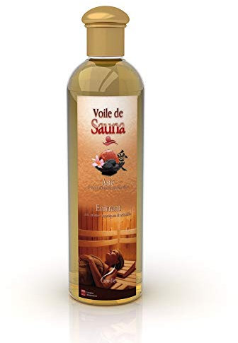 Camylle - Voile de Sauna Asie - Fragrances à base d’Huiles Essentielles 100% Pures et Naturelles pour Sauna - Enivrant aux arômes mystiques et acidulés - 500ml