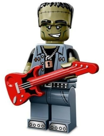 LEGO 71010 Minifigur Serie 14 Horror Monster Rocker
