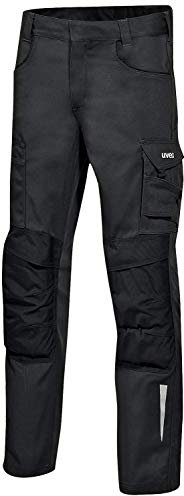 Uvex Synexxo Arbeitshosen Männer Lang - Arbeits-Cargohose - Schwarz - Gr 48