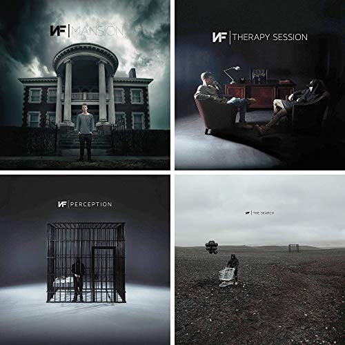 NF: Complete 4 Studio Albums (Perception / The Search / Therapy Session / Mansion)