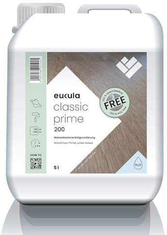 eukula classic prime 200 5L | Grundierung für Holz- und Parkettböden | mit starker Sperrwirkung