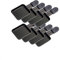 Coupelle à raclette avec revêtement anti-adhésif 18x9cm [Lot de 8] Hobby Tech Noir