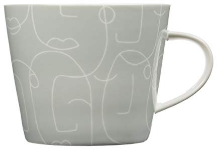 Scion Living Medium Keramiktasse Epsilon – Kieselstein – 350 ml