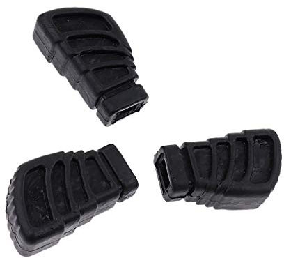 HomeDecTime 3pcs Schlagzeughocker Drumhocker Drum Hocker Gummifüßen, 3 Größen - Groß