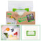 ECOOPTS 50 Pack 100% Compostable Food Storage Freezer Bags with Zipper - BPA-Free Sandwich & Frozen Safe (7x6.7 in)