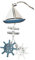 Holz Fisch Hänge Deko Maritime Wanddeko, Mediterraner Stil Hängedeko Holz Fische Anhänger, Holz Fisch Boot Deko Hänger Maritime Geschenke Für Badezimmer Wohnzimmer Terrasse Büro