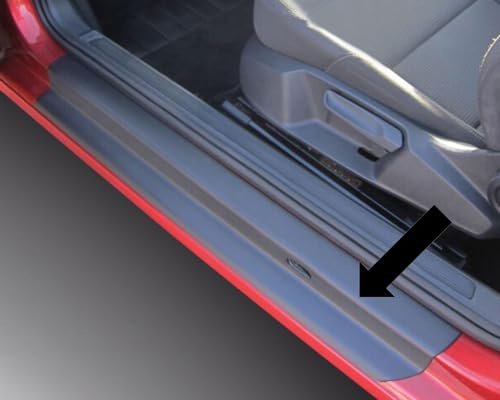 Richard Grant Mouldings Ltd. Baguettes de seuil RGM d'origine en ABS noir pour VW Golf VII 3 portes années de construction 11/2012-12/2019 (2 pièces), art. n° 3600222