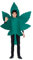 My Other Me - Disfraz de Hoja de Hierba marihuana para adulto talla unica ONE SIZE ADULT