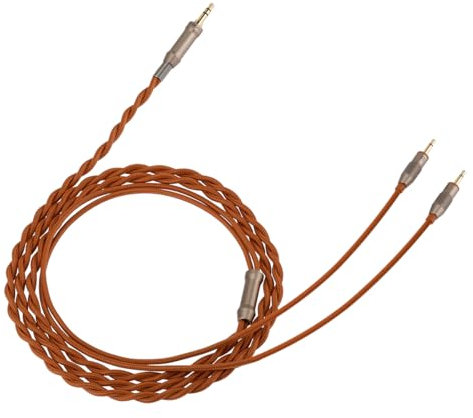 SIVGA Dual 2.5mm to 3.5mm Replacement Audio Cable for Phoenix, Oriole & SV021, Brown