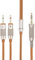 SIVGA Dual 2.5mm to 3.5mm Replacement Audio Cable for Phoenix, Oriole & SV021, Brown