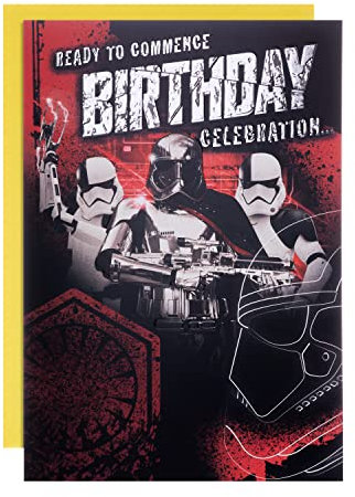 Hallmark Geburtstagskarte – Star Wars Disney-Design