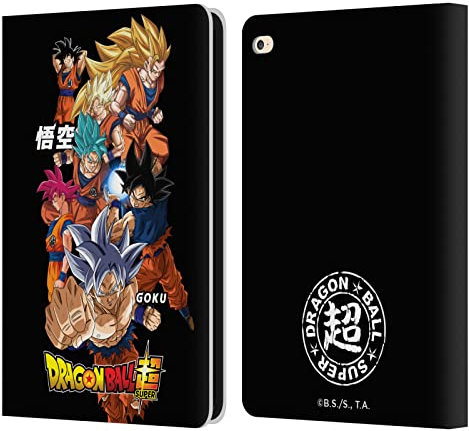 Head Case Designs Licenza Ufficiale Dragon Ball Super Goku Universe Survival Characters Custodia Portafoglio in Pelle Compatibile con Apple iPad Air 2 (2014)