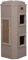 Petliving Kratztonne Theo 100 cm, Taupe, Handmade, nachhaltig, Öko Tex Standard 100