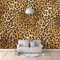 REKKNA Self-Adhesive Wallpaper - Fashion Leopard Print - Mural Square Wallpaper Wall Mural Photo Feature 3D Wallpaper Wall-Art Wallpaper Murals Bedroom Living Room Wall Posters , 140 x 70 cm (WxH)