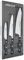 Arcos Serie Opera - Set Cuchillos de Cocina 3 piezas - Acero Inoxidable Forjado NITRUM - Mango POM - Color negro