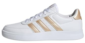 adidas Women's Breaknet 2.0 Shoes, Cloud White/Wonder Gold/Cloud White, 4.5 UK