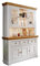 möbelando Buffet WZ-0133 aus Kiefer massiv in weiß mit 3 Schubladen und 5 Türen. Abmessungen (BxHxT) 149x214x42 cm