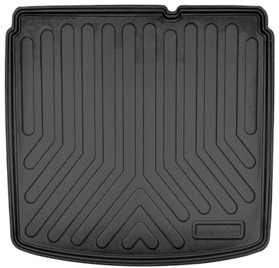 Trimak Alfombrilla inferior 3D para maletero compatible con MG ZS EV a partir de 2021, alfombrilla protectora para coche, accesorio antideslizante, goma TPE, color negro