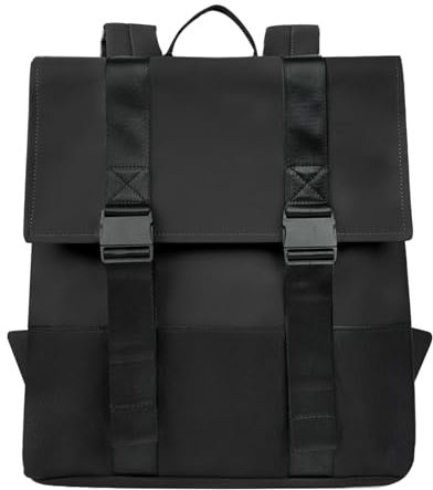 Sac a Dos Femme Homme, Grand Sacs à dos pour Ordinateur Portable, Impermeable Sac Ados Sac a Dos Ordi Elegant pour Voyage College Travail Scolaire affaire (Noir, M)