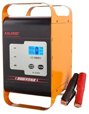 Chargeur Batterie Voitures,Chargeur Batterie 12v Charge rapide 600W 400W SUV camion chargeur de batterie de voiture universel 12V 24V grand chargeur de batterie de voiture 50A/30A Charge for Batteries