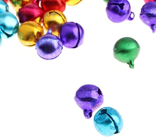 Sharplace 2X 100er/Set Glöckchen Schellen Glocken Metallglöckchen Schmuck DIY Weihnachtsglocken