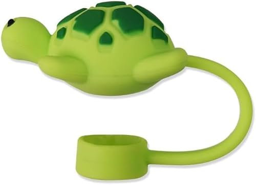 Gowxs Silicone Straw Cap Cover for Stanley Cup, 10mm Diameter, Reusable Straw Topper, 10 Pieces