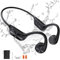 Sayrelances Bone Conduction Headphones 5.4 - IPX8 Waterproof, 32G Memory Sports Headphones - Open Earphones for Swimming & Running